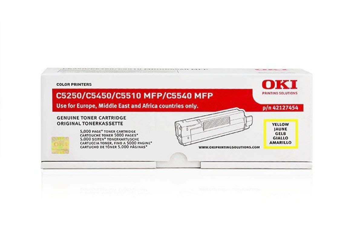 OKI C 5540 MFP (42127454) - original - Toner yellow - 5.000 Pages