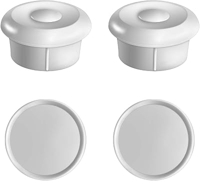 Norjews Child Safety Magnetic Keys for Cupboard Locks 2 Keys Replacement