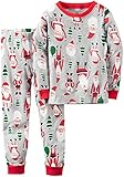 Carter's Santa Print PJ Set (Baby)