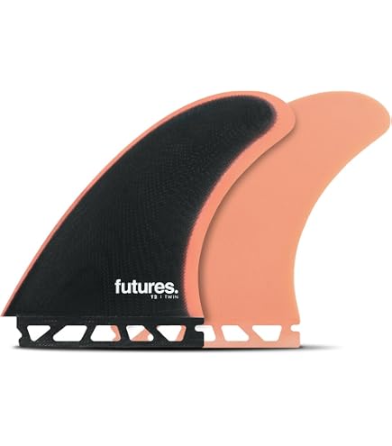 Amazon.com : Futures Fins Christenson Keel Fin Set - Brown/White