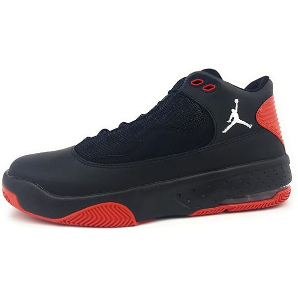 jordan aura max 2 black and red
