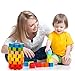 Lewo Wooden Building Blocks Games Children Educational Stacking Toys Kids Toddlers 100 Pcs