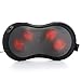 Naturalico Ultimate Shiatsu Neck Pillow Massager - Therapeutic Back, Shoulder & Foot Pain Electric Massage Cushion, Safe Heated Spa Therapy, Deep Kneading & Relaxing Treatment - For Home, Car & Office