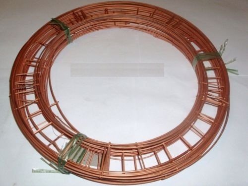 floral supplies 16" FLAT WIRE CHRISTMAS WREATH RING FRAMES - CHOICE OF Quantity (2 x 16 Wire Rings)