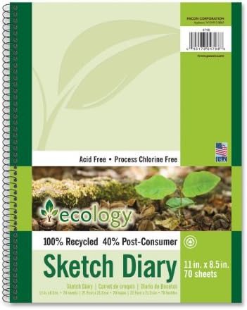 Ecology Recycled Sketch Diary (4798)