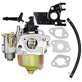HIFROM Replace Carburetor + Intake Manifold + Gaskets for Honda Gx160 5.5Hp Gx200 6.5Hp Generator Water Pump Chinese Engine New