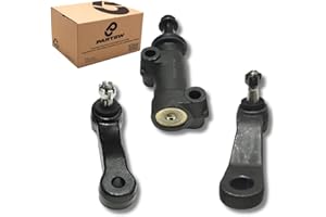 3 Pc Suspension Kit Idler Arm, Pitman Arm, Bracket K6534 K6536 K6723 Compatible with 1999-2007 GMC Sierra Chevrolet Silverado - PartsW