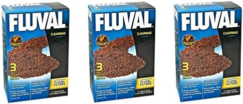(9 Pack) Fluval ClearMax Phosphate Remover Filters, 3.5 Ounces Each (3 Packages with 3 Filters Per Package)