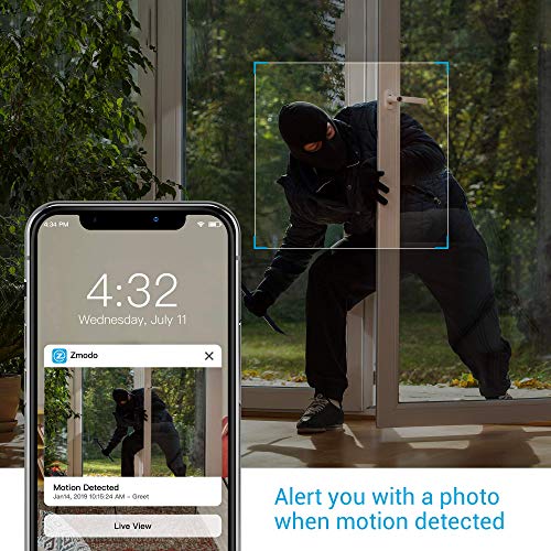 Zmodo 1080p Full HD Outdoor Wireless Security Camera System, PlugIn