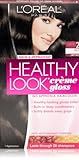 3 Pk, L'Oreal Paris Healthy Look Creme Gloss, Black / Cafe Noir #2