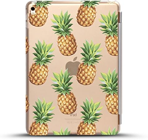 iPad mini 4 case , Come with White detachable smart cover for Auto Wake/Sleep Feature, pineapple pattern Design for New iPad Mini 4 Retina Display 2015 model