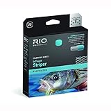 RIO Fly Fishing Fly Line InTouch Striper 30' Sink Tip 350gr Fishing Line, Black-Blue