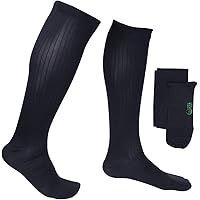 レッグウェア Bonvolant GraduatedCompressionHighSocks Amazon.com: EvoNation Men's Knee High 30-40 mmHg Graduated