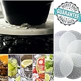 HURRY!! LOWEST PRICE EVER!! set of 6 Silicone Drink coasters by tableTops-With a Free eBook. No Sweat- Deep Grooves Transparent Coasters.