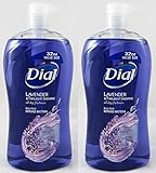 Dial All Day Freshness Body Wash, Lavender & Twilight Jasmine, 32 Ounce Pump Bottle (Pack of 2)