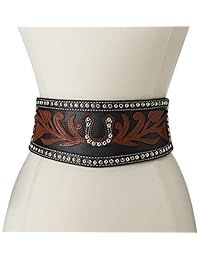 Cinturón de herradura de estiramiento ancho Ariat para mujer