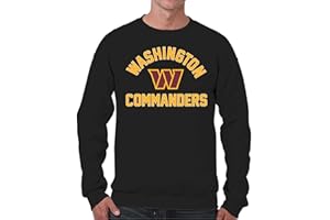 Team Fan Apparel NFL Adult Gameday Football Crewneck Sweatshirt - Cotton Blend - Stay warm, comfortable & stylish on game day