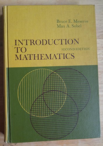 Introduction to Mathematics 013487322X Book Cover