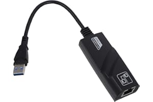 TOKIDNY USB to Ethernet Adapter Network Card for Laptop Computer High-Speed USB Network Adapter Compatible