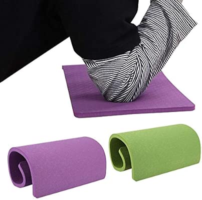 Cojín de la rodilla de la yoga, antideslizante EVA portátil ...