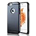 iPhone 6S Case, technext020 Armor Case for Navy iPhone 6S Slim Hybrid Dual Layer Shockproof Plastic Silicone Hard Tough Cover for Apple iPhone 6 6S Strengthened Bumper