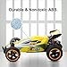 RC Racing Car, 2.4Ghz High Speed Remote Control Car, 1:18 2WD Toy Cars Buggy for Boys & Girls with Two Rechargeable Batteries for Car, Gift for Kids