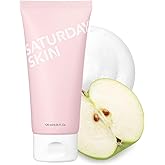 Saturday Skin Hydrating Foam Cleanser – Anti Aging Face Wash with Apple Extract, Moisturizing Face Wash, All Natural Foaming Facial Cleanser, Korean Face Wash for Women & Sensitive Dry Skin