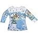 Women's Sequined Winter Flurry Scene Top, Hand Wash