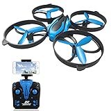RCtown Drone with Camera Live Video, ELF II HW Mini WIFI FPV Drone for Kids, Headless Mode 3D 360° Flips & Rolls RC Quadcopter