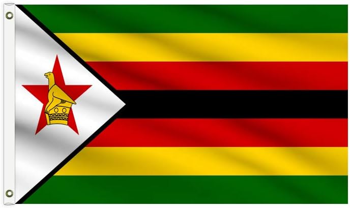 Amazon Com Banner Buzz Make It Visible Zimbabwe Flag Knitted