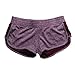 LETSQK Women's Sexy Yoga Booty Pilates Terry Running Sports Shorts