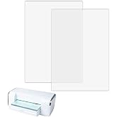 2Pcs/1 Pair Cutting Pads Compatible with BSP &amp; BS Switch Plus Die Cutting Machine,Clear Polycarbonate Plastic Cutting Plates,Pads Die Cutting Plates for Embossing Crafting （12 3/4 x 8 3/4 x 1/8 inch）