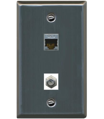 01645 Connettore Coassiale Tv-rd-sat Femmina Bianco | Leroy Merlin