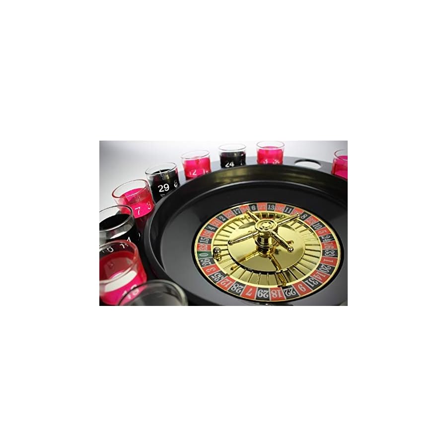 Monsterzeug Trinkspiel Mit Schnapsglasern Roulette Schnaps