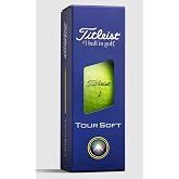 Titleist Tour Soft Golf Balls (Yellow, 3pk) 1 Sleeve 2026