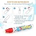 Toyk AquaDoodle Drawing Mat - Kids Painting Writing Doodle Board Toy - Color Aqua Magic Mat 3 Magic Pens Educational Age Toys for 1 2 3 4 5 6 7 8 9 10 11 12 Year Old Girls Boys Toddler Gift