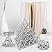 LIKEE Upgraded 108 Pieces Magnetic Sculpture with Ultra- Long 0.1in Bars, Magnet Fidget Toys Building Block for Stress Relief, Office and Home Desk Decor, Cool Gadget for Adult (Silver, 108 Pieces)