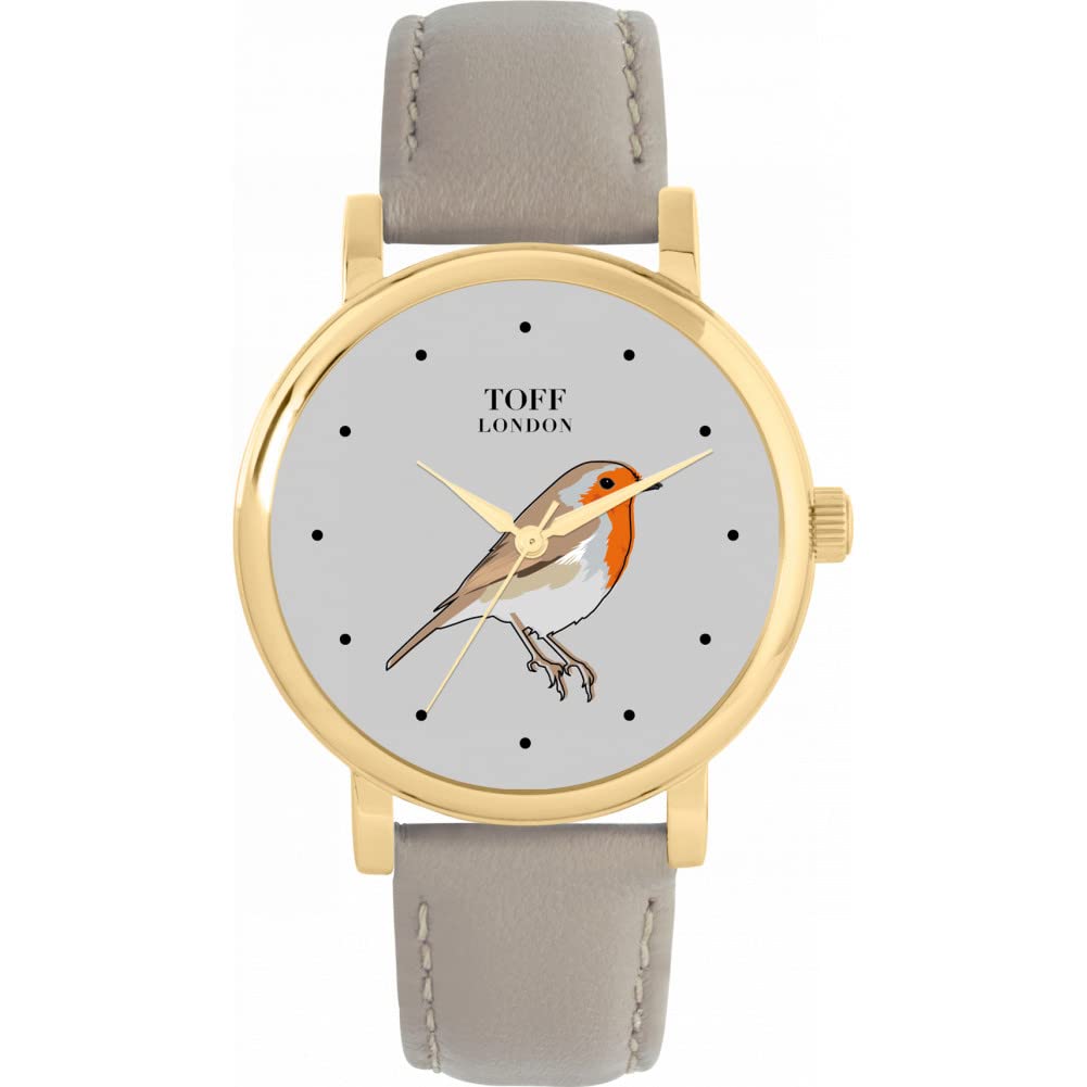 Toff London Ladies Robin Bird Watch