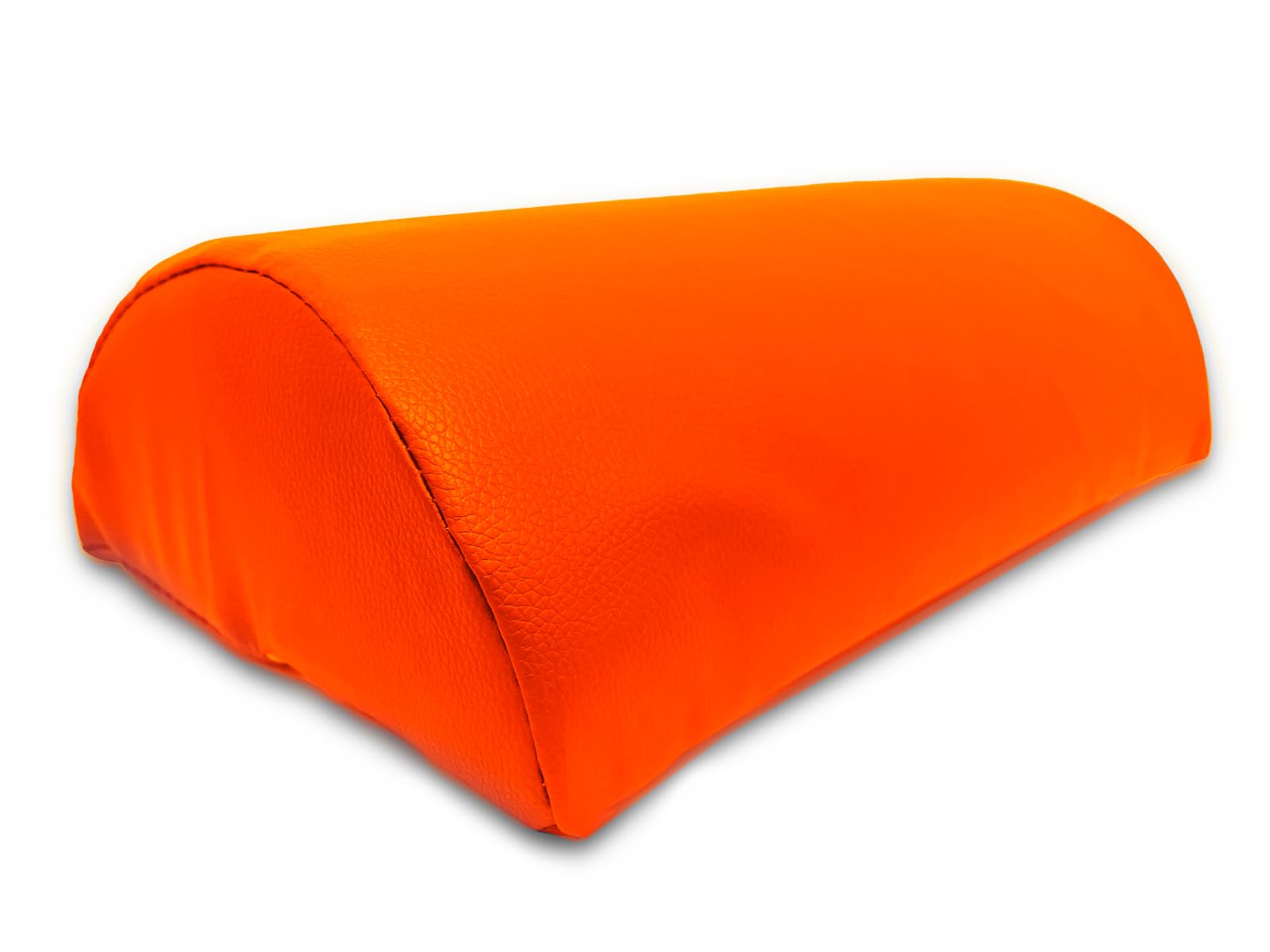 QUIRUMED Half Cylinder Cushion, Short, Measurements 30 x 18 cm, Orange