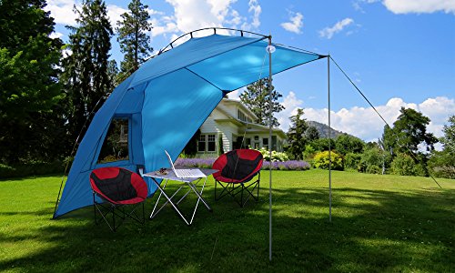 image for Leader Accessories Easy Set Up Camping SUV Tent/Awning/Canopy/Sun Shel