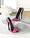 Pink Rose Shoe Phone Holder 5.25x2.5x5.25