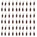 MICHLEY 144pcs Fake Roaches Novelty Cockroach for Party Favorite Trick Toys