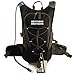 NORTHERN BROTHERS Lightweight Hydration Backpack Bladder Pack Daypack with 3 Liter/100 oz Reservoirs Water Bladder Bag (Black Backpack + 3L Bladder)