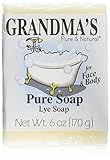 Grandma's Pure Lye Soap Bar - Unscented Face & Body