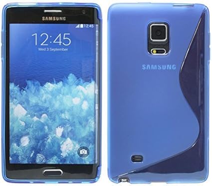 S-Line TPU SchutzHülle für Samsung Galaxy Note EDGE N915F Silikon Hülle in Blau @ Energmix