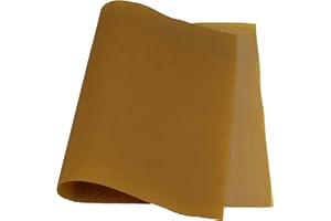 KANEIJI Shoe Repair Rubber Soling Sheet, 57 * 38cm (Beige, 1mm thickness)