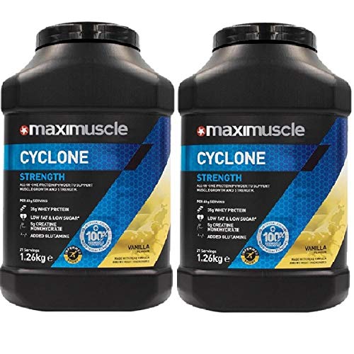 MaxiNutrition Cyclone - 1.26kg - Vanilla Twin Pack