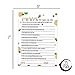 Christmas Trivia Game Fun Party Activity for Adults, Office, Group, Thanksgiving, Holiday Movie and Song Questions, 25 Guest Pack, 5x7 Cards, Version 1
