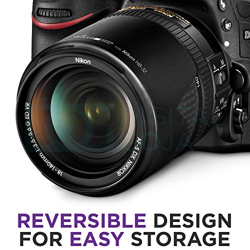 image for (Nikon HB-32 Replacement) Altura Photo Lens Hood for Nikon 18-140mm f/