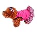 Small Dog Dress , Voberry® Fashion Pet Dog T-Shirt Dress Dog Cat Cute Summer Vest Skirt (XS, Pink)